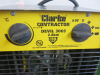Clarke Contractor 2.8Kw Electric Fan, Model Devil 3003, 110V. - 2