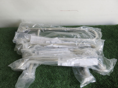 6 x Assorted Disability Hand Rails to Include:1 x Folding Disability Handrail & 5 x Assorted Sized Grab Rails.