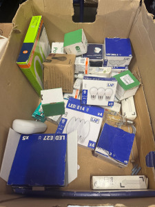 Lot of Assorted Light Bulbs.