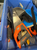 Assorted Lot to Include: 2 x Foldable Carry Chairs, Heater, Spanner Set, Various Screws, Saws, Dust Pans & Brushes etc (As Viewed). - 5