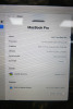 Apple MacBook Pro, 2018, 13" Retina Display, 8GB Memory, 250GB Storage. NOTE: requires power supply & issue with graphics card causing lines on display. - 4