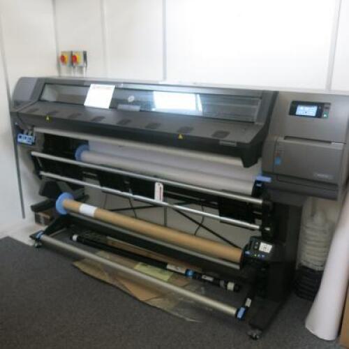 HP Latex 335 Wide Format 64" Printer, S/N MY71P 29009, Year 25/1/2017. Print Media PVC, Banner, Textile, PP&PE Film & Banner, PET Film, Paper. Complete with Dell Optiplex 7080 Corei3 PC, with Associated DVD Software