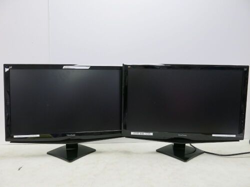 6 x ViewSonic 23.5" Monitors, Model VS13860.