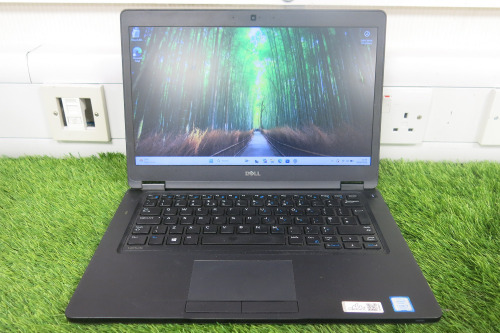 Dell Latitude 5480 14" Laptop, Running Windows 11 Pro, Intel Core i3-7100U CPU @ 2.40GHz, 8GB RAM, 238GB SSD. NOTE: missing power supply.