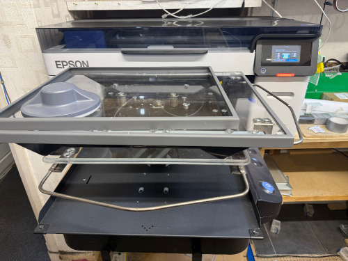 Epson SureColor Direct to Garment Printer, Model SC-F2200.