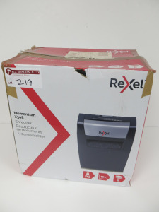 Rexel Momentum X308 Shredder.
