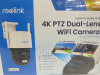 Boxed/New Reolink 4K Ultra HD 4PTZ Dual-Lens Wifi Camera, Trackmix Series W760. - 2