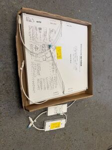 2 x Fagerhult Multi Slim Panels.