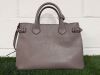 Burberry Banner Bag in Thisle Grey with Gold Hardware, S/N AD 4020282/66E. Comes with Original Purchase Receipt, Product Care Leaflet & Burberry Dust Bag. - 2