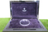 The East India Company Queen Elizabeth II Diamond Jubilee Carbon Fibre Coin Chest with Purple Velvet Interior, 2 x Silver Coin Information Books, Gold/Diamond Jewellery Magnifying Tool & 2 x Carbon Fibre & Purple Velvet Lined Trays. Comes with Original Bo - 4