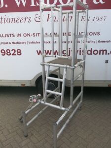 Industrial 1.25m Podium Platform Steps, SWL 150KG.