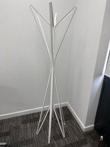 Zanotta 303 Aster Clothes Stand in White.