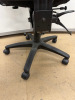Heavy Duty Dark Grey Fabric Office Swivel Chair. - 4