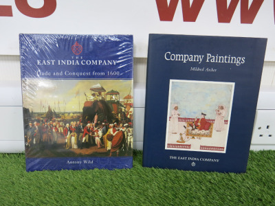 47 x New/Packaged The East India Company Books to Include: 40 x Company Paintings by Mildred Archer & 7 x Trade & Conquest from 1600 by Antony Wild.