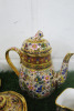Lot of The East India Company Royal Bone China Banjarong 18ct Gold Hand Painted Crockery to Include: 1 Medium Coffee Pot, 4 x Coffee Cups with Saucers, 1 x Milk Jug & 1 x Sugar Bowl. - 2