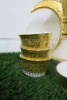 Lot of The East India Company Royal Bone China Toon Noon 18ct Gold Hand Painted Crockery to Include: 1 x Tall Coffee Pot, 1 x Sugar Pot with Lid & 7 x Coffee Cups. - 3