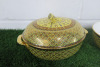 Lot of The East India Company Royal Bone China Benjarong 18ct Gold Hand Painted Crockery to Include: 1 x Large Dish with Lid & 1 x Large Bowl. - 3