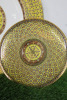 Lot of The East India Company Royal Bone China Benjarong 18ct Gold Hand Painted Crockery to Include: 1 x Large Decorative Plate & 1 x Small Decorative Plate. - 2