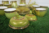 Lot of The East India Company Royal Bone China Benjarong 18ct Gold Hand Painted Crockery to Include: 1 x Tall Coffee Pot, 9 x Coffee Cups, 3 x Cups, 4 x Saucers, 2 x Milk Jugs, 1 x Sugar Pot with Lid & 2 x Lids. - 5