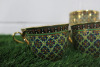 Lot of The East India Company Royal Bone China Benjarong 18ct Gold Hand Painted Crockery to Include: 1 x Large Cup, 1 x Tea Cup, 2 x Coffee Cups, 4 x Saucers & 1 x Lid. - 3