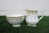 Lot of Royal Bone China Hand Painted Crockery to Include: 1 x Tea Cup & 1 x Milk Jug.