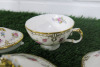 Lot of Royal Bone China Hand Painted Crockery to Include: 1 x Tea Cup & 3 x Assorted Lids. - 2