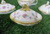 Lot of Royal Bone China Hand Painted Crockery to Include: 1 x Tea Cup & 3 x Assorted Lids. - 3