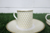 Lot of Halcon Days Hand Painted China to Include: 1 x Tea Cup, 1 x Coffee Cup & 2 x Saucers. - 3