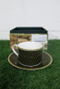 Halcon Days Hand Painted China Set to Include: 1 x Tea Cup & 1 x Saucer, in Original Box.