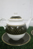 Lot of Halcon Days Hand Painted China to Include: 1 x Tea Pot, 1 x Cup & 2 x Saucers. - 2