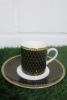 Lot of Halcon Days Hand Painted China to Include: 1 x Tea Pot, 1 x Cup & 2 x Saucers. - 3