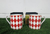 2 x Halcon Days Hand Painted China Cups in Original Boxes.