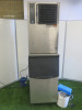 Hoshizaki Ice Machine, Model IM-240ANE-HC, S/N P32574F on Hoshizaki Ice Storage Bin, Model B-140SA. Comes with Power Lead & Sauermann Pump.