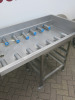 Maidaid Run Through Commercial Dishwasher, Model R3010, S/N 4410152, 3 Phase, DOM July 2023. Comes with 8 Assorted Trays & 1 x Rinse Aid. - 8