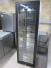 Precision Wine Display Fridge, Model BBS1850 with Key. Size H185 x W60 x D50cm.