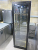 Precision Wine Display Fridge, Model BBS1850 with Key. Size H185 x W60 x D50cm.
