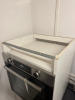 Beko BBXIF243XC Electric Stainless Steel Oven, in White Wooden Counter Top Case with Shelf. - 6