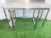 Stainless Steel Bespoke Prep Table. Size H92 x W135 x D62cm. - 5