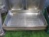 21 x Stainless Steel 1/1 Gastro Trays in Assorted Sizes & 10 x Bourgeat Stainless Steel Lids. - 4