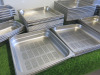 90 x Assorted Stainless Steel Cooking Trays & Preparation Pots. - 4