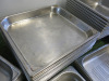 90 x Assorted Stainless Steel Cooking Trays & Preparation Pots. - 5