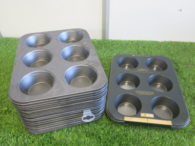 20 x Masterclass 6 Hole Muffin Tins.