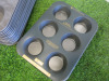 20 x Masterclass 6 Hole Muffin Tins. - 2