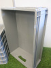 7 x BasicLine Grey 60 x 40cm Trays to Include: 6 x D2.5" & 1 x D6.5". - 2