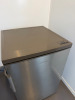 Hisense Grey Undercounter Fridge, Model RL170D4BCE. Size H85 x W55 x D57cm. - 2