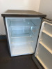 Hisense Grey Undercounter Fridge, Model RL170D4BCE. Size H85 x W55 x D57cm. - 3