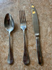 Approx 520 x La Tovala Stainless Steel Cutlery to Include: Large & Small Knives, Forks & Spoons with 10 x Robert Welch Desert Forks (Count unchecked). - 3