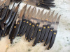 Set of 130 x Steak Knives with Black Handle 'a' Logo Steak. - 4