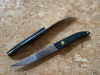 Set of 130 x Steak Knives with Black Handle 'a' Logo Steak. - 5