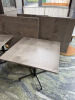 7 x Tempo Folding Outdoor Dining Tables in Grey Oak Effect. Size H70 x 80 x 80cm. - 2